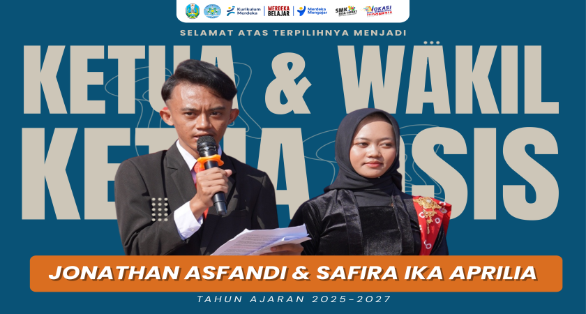 Ketua dan Wakil Ketua OSIS Baru SMK Negeri 2 Tuban Resmi Terpilih