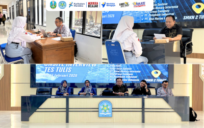 PT Eshandar Arthamas, LTE Cruise, dan BTPN Syariah Rekrut Peserta pada Hari Kedua Pekan Karier SMKN 2 Tuban